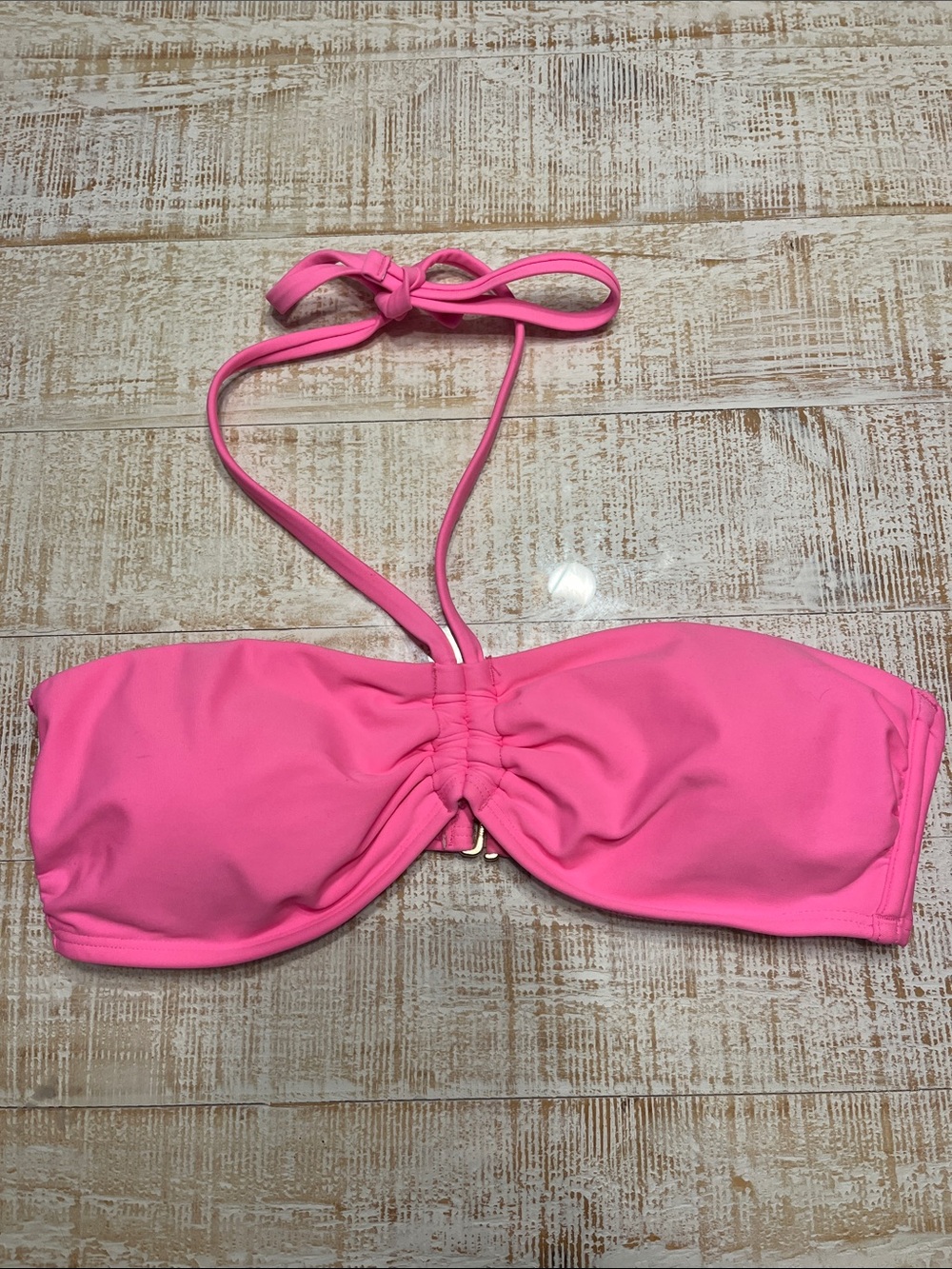 Hollister Swim Pink Bikini Top Size Medium